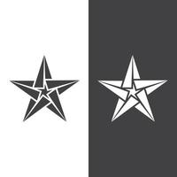 Star icon Template vector