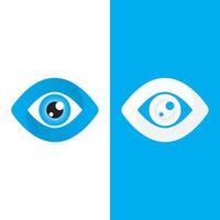 Eye Care vector logo design