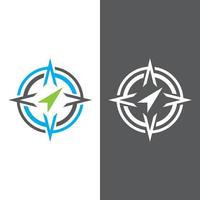 Compass Logo Template vector icon