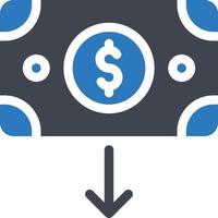 decrease vector illustration on a background.Premium quality symbols.vector icons for concept and graphic design.