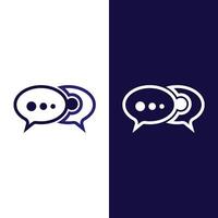 Speech bubble icon vector illustration