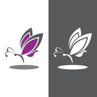 Butterfly logo icon vector design