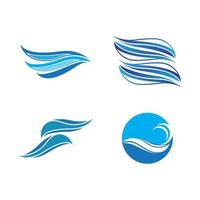 Wave beach vector illustration design