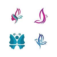 Beauty Butterfly icon design vector