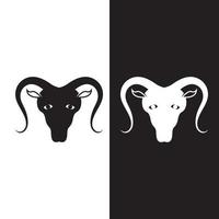 Goat Logo Template vector icon