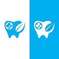 Ilustración de vector de plantilla de logotipo dental