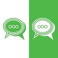 Speech bubble icon vector illustration