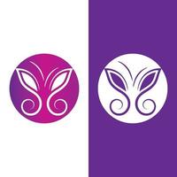 Beauty Butterfly icon vector design