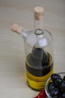 Olive oil and vinegar photo