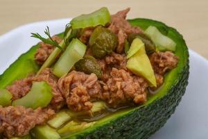 Tuna and avocado photo