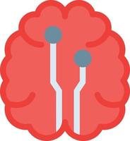 brain vector illustration on a background.Premium quality symbols.vector icons for concept and graphic design.