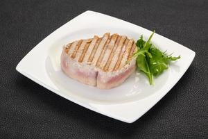 Grilled tuna steak photo