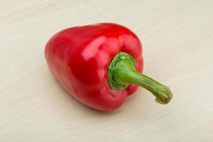 Red bell pepper photo