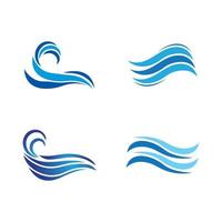 Wave beach vector illustration design