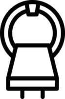 ct scan vector illustration on a background.Premium quality symbols.vector icons for concept and graphic design.
