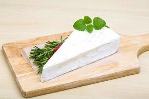 Soft brie cheese photo