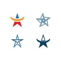 Star icon Template vector