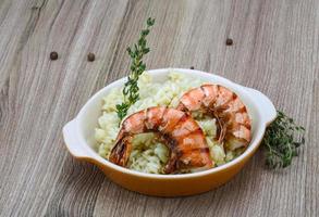 Risotto with prawn photo
