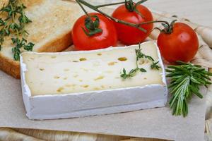 Soft brie cheese photo