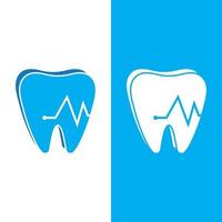 Dental logo Template vector illustration