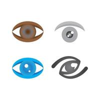 Eye Care vector logo design