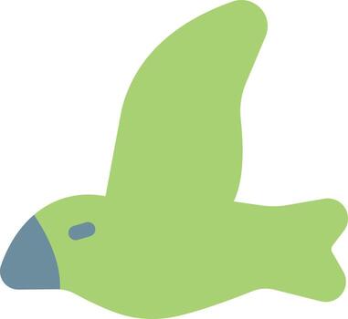 ilustración vectorial de periquito en un fondo. símbolos de calidad premium. iconos vectoriales para concepto y diseño gráfico. vector