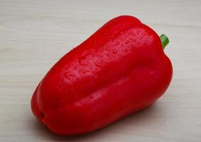 Red fresh pepper