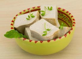 Tofu - soya cheese photo