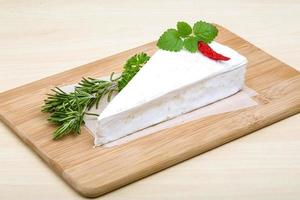 Soft brie cheese photo