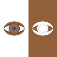 Eye Care vector logo design