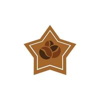 coffee bean icon vector illustration