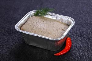 Pork pate with dill photo