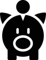 ilustración vectorial piggy en un fondo. símbolos de calidad premium. iconos vectoriales para concepto y diseño gráfico. vector