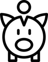 piggy vector illustration on a background.Premium quality symbols.vector icons for concept and graphic design.