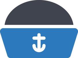 pilot cap vector illustration on a background.Premium quality symbols.vector icons for concept and graphic design.