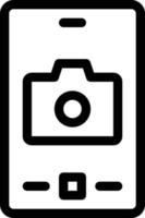 camera vector illustration on a background.Premium quality symbols.vector icons for concept and graphic design.