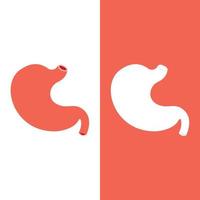 stomach care icon design concept vector