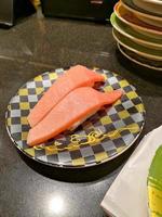 Freshly made Tuna sushi photo