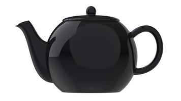 classic cute vintage teapot 3d illustration render ugly photo