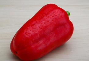 Red fresh pepper photo