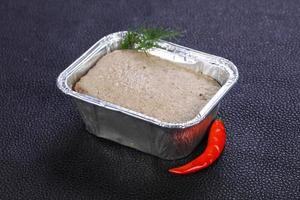 Pork pate with dill photo