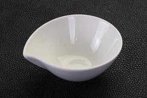 White porcelain bowl photo