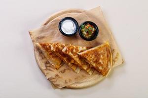 Quesadilla with chicken photo