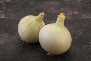 White ripe sweet onion vegetable photo