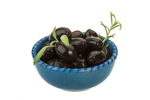 Black gigant olives photo