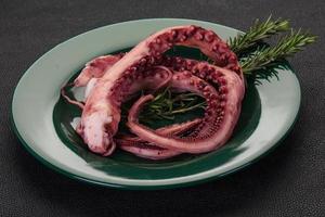 Tasty Octopus tentacles photo