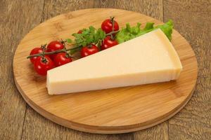 Italian traditional parmesan cheese triangle photo