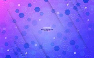 Abstract colorful hexagon background. Vector illustration