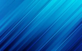 Oblique line striped blue gradient abstract background. Vector illustration