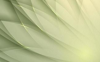 curva verde y fondo abstracto de línea. elemento de decoración para póster o folleto, sitio web, diseño de volante. ilustración vectorial vector